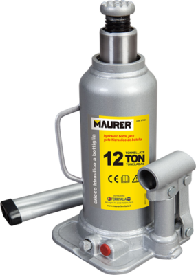Cricco idraulico a bottiglia con portata 12 tonnellate