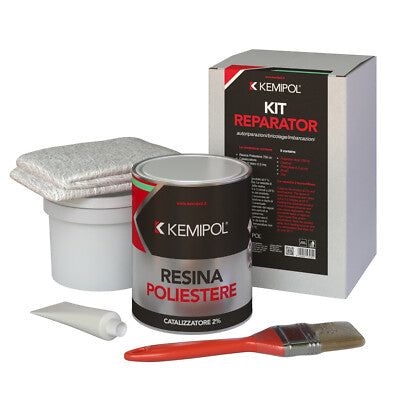 Kit Fibroresina con Induritore - 750 ml
