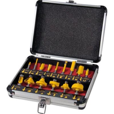 Set 15 Frese Assortite per Pantografo e Fresatrice