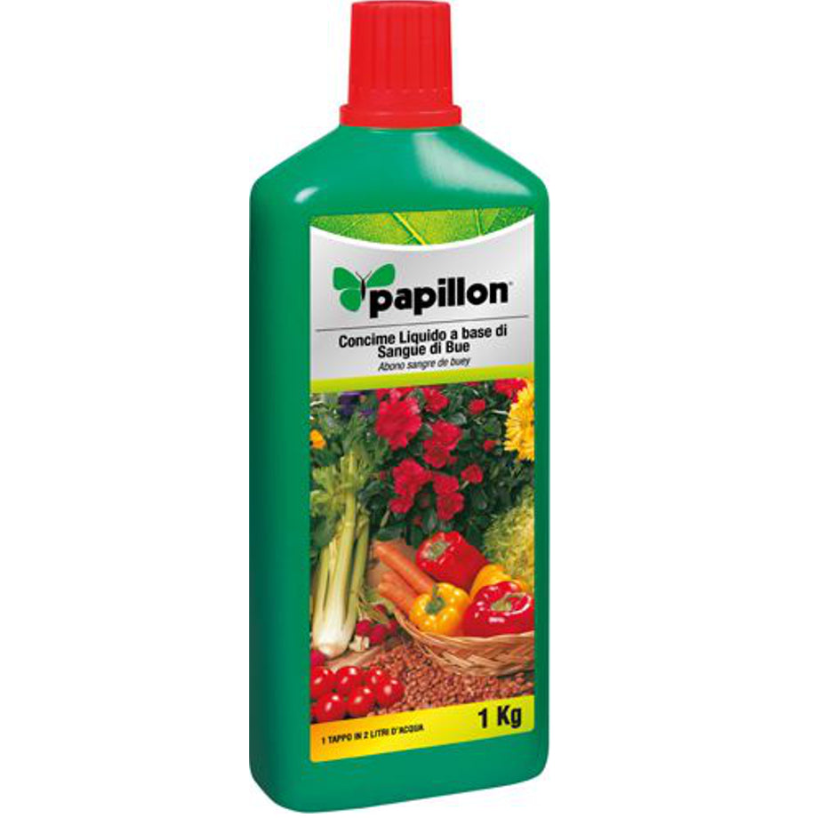 Concime Liquido Sangue di Bue Organico - 1 Litro