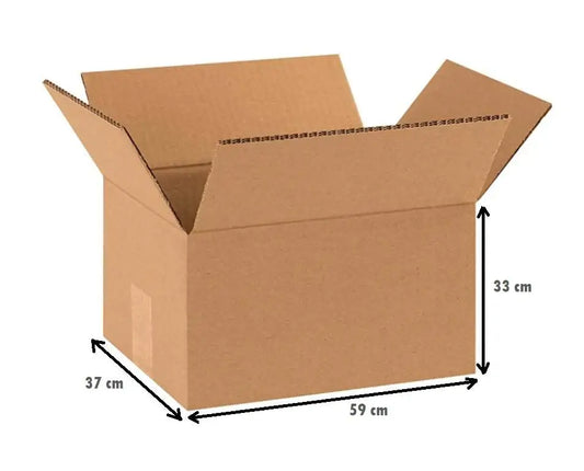 Scatola di Cartone per Spedizioni XL - 59x37x33h cm
