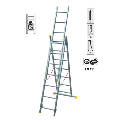 Scala Trasformabile 3x7 gradini Maurer