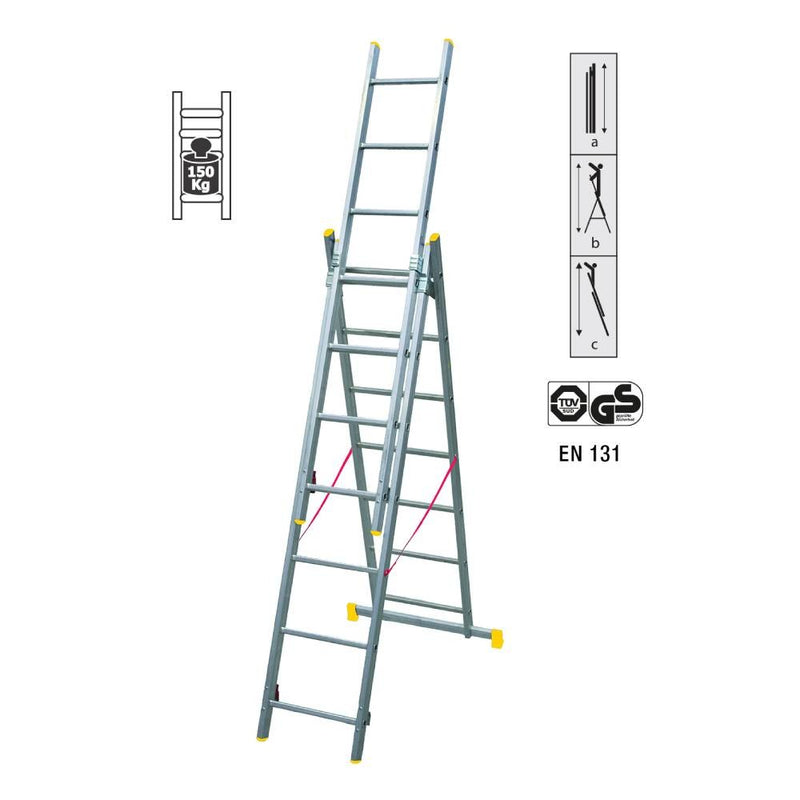 Scala Trasformabile 3x7 gradini Maurer