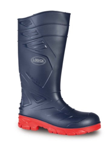 Stivali in nitrile blu antinfortunistici