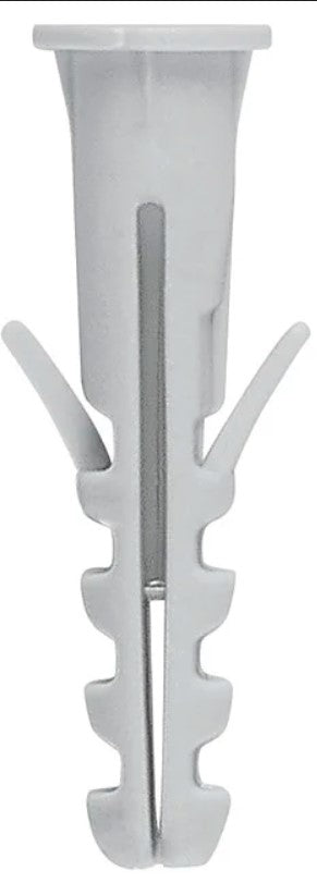 Tasselli in Nylon Professionali con Bordo - 6x30 mm (1000 pz)