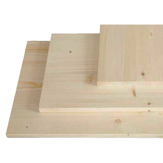 Tavola in Legno Massello di Abete - 30x100x1,8 cm