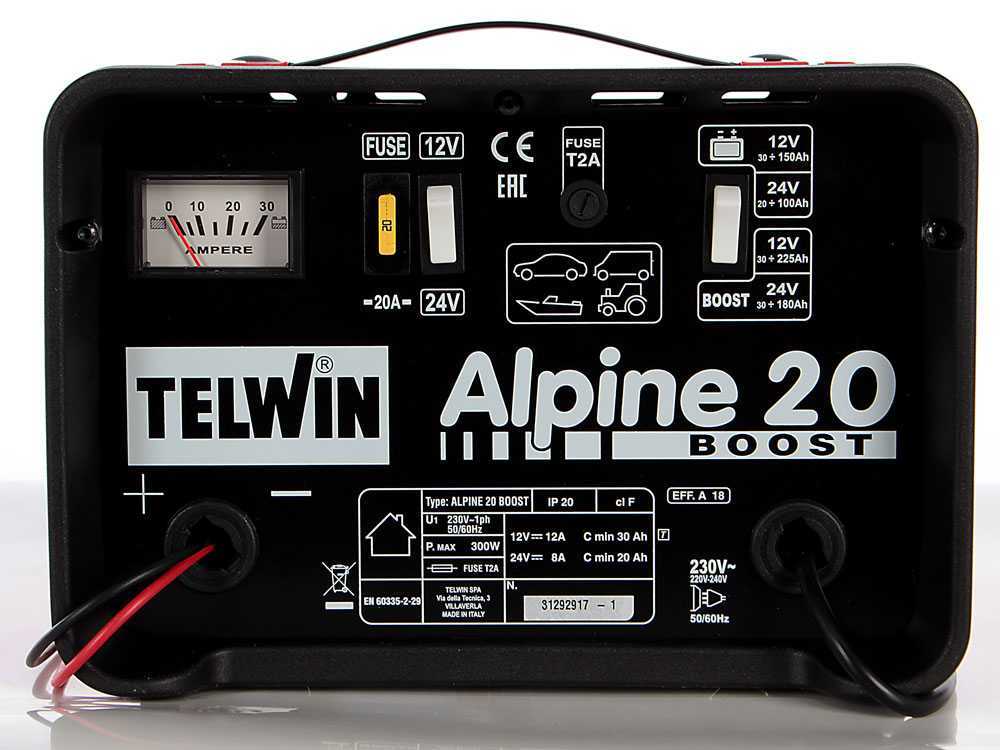 Caricabatterie Telwin 12/24V 18-225Ah